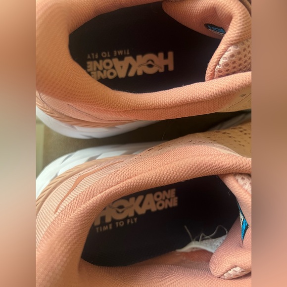 HOKA CLIFTON 7 LIGHT PINK SHOES - Picture 10 of 10